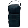 Load image into Gallery viewer, Burberry Black / Grey Classic Nova Check Plaid Golf Shoe Bag