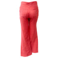 Load image into Gallery viewer, Chanel Coral Silk Low Rise Pants