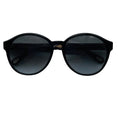 Load image into Gallery viewer, Chloe Black Round Plastic Sunglasses