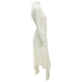 Load image into Gallery viewer, Alexandre Vauthier Ivory Halter Neck Midi Cocktail Dress