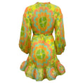 Load image into Gallery viewer, Alexis Green Multi Floral Analia Dress