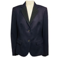 Load image into Gallery viewer, Brioni Navy Blue Silk Lined Two Button Wool Blazer Jacket