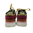 Load image into Gallery viewer, Chloe Pink / Tan Multi Knit Low Top Sneakers