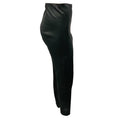 Load image into Gallery viewer, The Row Dark Grey Stretch Lambskin Leather Skinny Pants