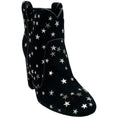 Load image into Gallery viewer, Laurence Dacade Black Suede Ankle Boots with Stars