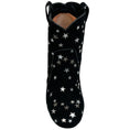 Load image into Gallery viewer, Laurence Dacade Black Suede Ankle Boots with Stars