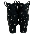 Load image into Gallery viewer, Laurence Dacade Black Suede Ankle Boots with Stars