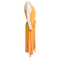 Load image into Gallery viewer, Acne Studios Pastel Orange Lace Wrap Dress
