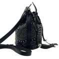 Load image into Gallery viewer, Saint Laurent Black Leather Anja Small Studded Crossbody Bag