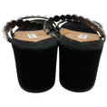 Load image into Gallery viewer, Aquazzura Black Suede Maxi Tequila Sandals