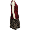 Load image into Gallery viewer, Etro Black / Red / Taupe Floral Brocade Dress