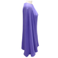 Load image into Gallery viewer, Valentino Purple Cape Sleeve Silk Cady Mini Dress