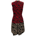 Load image into Gallery viewer, Etro Black / Red / Taupe Floral Brocade Dress