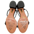 Load image into Gallery viewer, Aquazzura Black Suede Maxi Tequila Sandals
