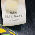 Load image into Gallery viewer, Elie Saab Black / Yellow / Red / Green Multi Leaf Print Silk Maxi Dress