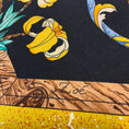 Load image into Gallery viewer, Hermes Black / Gold Multi Pierres d'Orient et d'Occident Square Silk Twill Scarf