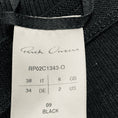 Load image into Gallery viewer, Rick Owens Black Luxor Collection Bias Cut A-Line Skirt with Knit Waistband