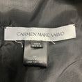 Load image into Gallery viewer, Carmen Marc Valvo Magenta / Black Sleeveless Wool Dress