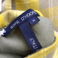 Load image into Gallery viewer, Sofie D'Hoore Yellow / Green Multi Checkered Open Front Wool Jacket