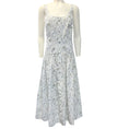 Load image into Gallery viewer, Adam Lippes White Multi Floral Cotton Cassie Midi Dress