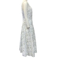 Load image into Gallery viewer, Adam Lippes White Multi Floral Cotton Cassie Midi Dress