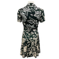 Load image into Gallery viewer, Isabel Marant Black / Ivory Floral Print Short Sleeved Silk Mini Dress