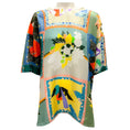 Load image into Gallery viewer, Etro Green Multi Printed Silk Tunic Top