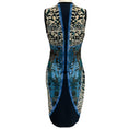 Load image into Gallery viewer, Roberto Cavalli Navy Blue / Brown Printed Sleeveless Dress