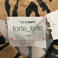 Load image into Gallery viewer, forte_forte Tan / Black Printed Oversized Honey Blouse