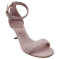 Load image into Gallery viewer, Alexander McQueen Lilac Leather Arc Metal Heeled Sandals