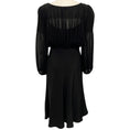 Load image into Gallery viewer, Temperley London Black Silk Puckered Dress