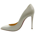 Load image into Gallery viewer, Christian Louboutin White Patent Leather Pigalle Follies Pumps