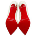 Load image into Gallery viewer, Christian Louboutin White Patent Leather Pigalle Follies Pumps