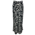 Load image into Gallery viewer, Marni Black / White Blooming Envers Satin Pants