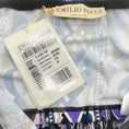 Load image into Gallery viewer, Emilio Pucci Purple Multi Cropped Fringe Top
