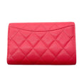 Load image into Gallery viewer, Chanel Pink Quilted Caviar Leather Timeless Wallet