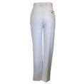 Load image into Gallery viewer, Alexander McQueen Light Blue 2022 Tapered Leg Wool Pants / Trousers