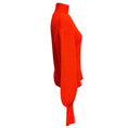 Load image into Gallery viewer, Chloe Rising Red Wool and Cashmere Knit Turtleneck Sweater