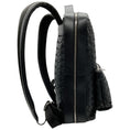 Load image into Gallery viewer, Bottega Veneta Black Leather Intrecciato Backpack