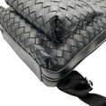 Load image into Gallery viewer, Bottega Veneta Black Leather Intrecciato Backpack
