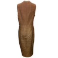 Load image into Gallery viewer, Akris Bronze Silk Shimmer Sleeveless Dress