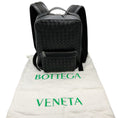 Load image into Gallery viewer, Bottega Veneta Black Leather Intrecciato Backpack
