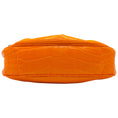 Load image into Gallery viewer, Balenciaga Orange Croc Embossed Leather Le Cagole XS Shoulder Bag