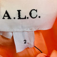 Load image into Gallery viewer, A.L.C. Coral Lucca Ruffle Tiered Mini Dress with Plunge Neckline
