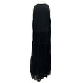 Load image into Gallery viewer, Akris Punto Black Mesh Tulle and Velvet Dot Sleeveless Maxi Dress
