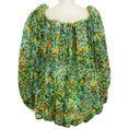 Load image into Gallery viewer, Alemais Green Multi Francis Bubble Mini Dress