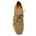 Load image into Gallery viewer, Robert Clergerie Multi Paille Mix Pastel Lisa Raffia Derby Platform Shoes