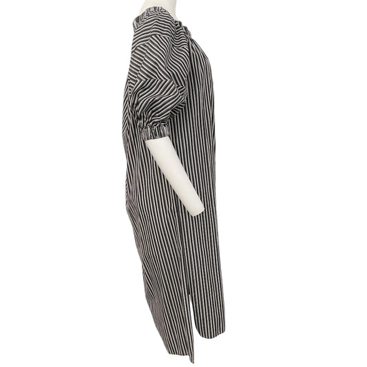 Brunello Cucinelli Navy / White Striped Dress