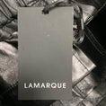 Load image into Gallery viewer, Lamarque Black Yaren Lamb Leather Pants