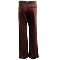 Load image into Gallery viewer, Loewe Brown Jersey Anagram Embroidered Track Pants
